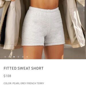 Joah Brown Light Gray Fleece-Lined Shorts